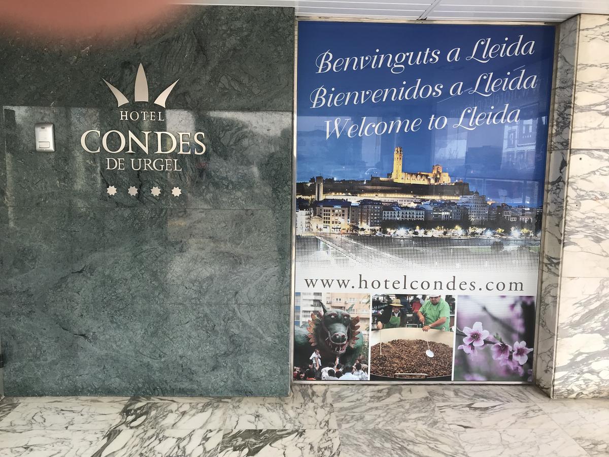 Hotel Condes De Urgel Lleida Eksteriør billede